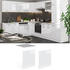 VICCO Geschirrspülerblende R-Line 60 cm Weiß/Weiß Hochglanz modern