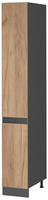 Vicco - Apothekerschrank R-line, Goldkraft Eiche, 30 Cm J-shape