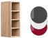 VICCO Regalhängeschrank R-Line 20 cm Eiche modern offen