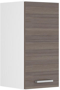 VICCO H&auml;ngeschrank R-Line 30 cm Wei&szlig;/Edelgrau modern