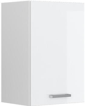 VICCO H&auml;ngeschrank R-Line 40 cm Wei&szlig;/Wei&szlig; Hochglanz modern