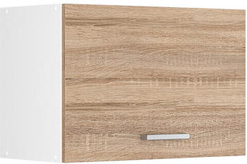VICCO H&auml;ngeschrank R-Line 60 cm Wei&szlig;/Sonoma modern flach