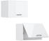 VICCO Hängeschrank R-Line 60 cm Weiß/Weiß Hochglanz modern flach