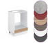 VICCO Herdschrank R-Line 60 cm Weiß/Sonoma modern