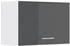 VICCO Hängeschrank R-Line 60 cm Weiß/Anthrazit Hochglanz modern flach
