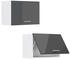 VICCO Hängeschrank R-Line 60 cm Weiß/Anthrazit Hochglanz modern flach