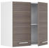 VICCO Hängeschrank R-Line 60 cm Weiß/Edelgrau modern