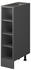 VICCO Regalunterschrank R-Line 20 cm Anthrazit modern offen
