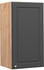 VICCO Hängeschrank Fame-Line 40 cm Eiche/Anthrazit-Gold Landhaus