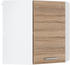 VICCO Eckhängeschrank R-Line 57 cm Weiß/Sonoma modern