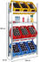 Proregal Getränkekistenregal Chiemsee Germany 185x106x34cm 9 Kisten auf 3 Ebenen + Board Verzinkt