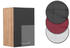 VICCO Hängeschrank R-Line 40 cm Eiche/Anthrazit Hochglanz modern