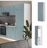 VICCO Kühlumbauschrank R-Line 60 cm Blau-Grau/Weiß
