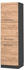 VICCO Herdumbauschrank Fame-Line 60 cm Goldkraft Eiche/Anthrazit