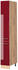 VICCO Apothekerschrank Fame-Line 30 cm Bordeaux Hochglanz/Goldkraft Eiche