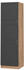 Livinity Herdumbauschrank Fame-Line, 60 cm, Anthrazit-Gold/Goldkraft Eiche