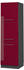 Livinity Herdumbauschrank Fame-Line, 60 cm, Bordeaux Hochglanz/Anthrazit