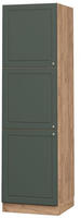 Vicco - Herdumbauschrank Fame-line, Gr&uuml;n-gold Landhaus, 60 Cm