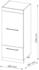 Livinity Mikrowellenschrank Fame-Line, 60 cm, Bordeaux Hochglanz/Anthrazit
