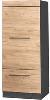 Vicco - Mikrowellenschrank Fame-line, Goldkraft Eiche, 60 Cm