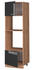 Livinity Mikrowellenschrank R-Line, 60 cm, Anthrazit Hochglanz/Goldkraft Eiche