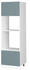 Livinity Mikrowellenschrank R-Line, 60 cm, Blau-Grau/Weiß