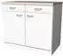Flex-Well Küchen-Unterschrank Wito 100cm weiß