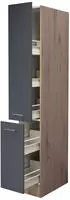 Flex-Well Apothekerschrank "Morena" (B x H x T) 30 x 200 x 57 cm, mit 5 Ablagen