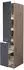 Flex-Well Apothekerschrank Morena 30cm San Remo Eiche/basaltgrau