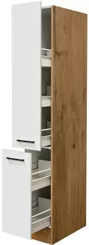 Flex-Well Apothekerschrank Vintea 30cm magnolia matt/Lancelot Oak