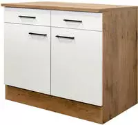 Flex-Well Unterschrank "Vintea" (B x H x T) 100 x 85 x 60 cm, f&uuml;r viel Stauraum