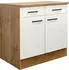 Flex-Well Unterschrank Vintea 80cm magnolia matt