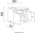 Flex-Well Unterschrank Vintea 80cm magnolia matt