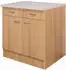 Centa Unterschrank Ischia/Nano 80 cm Buche
