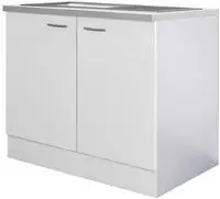 Flex-Well Sp&uuml;lenschrank "Wito" (B x H x T) 100 x 85/86 x 60 cm, inkl. Einbausp&uuml;le
