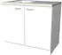 Flex-Well Wito Spülenunterschrank 100 cm weiß