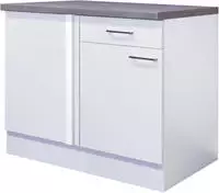 Flex-Well Eckunterschrank "Kopenhagen" (B x H x T) 110 x 86 x 60 cm