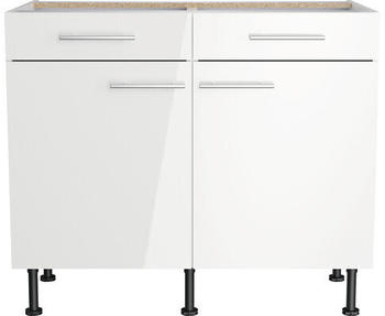 Optifit Unterschrank Rurik986 100x87cm weiß lackiert
