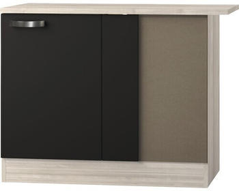 Optifit Eckunterschrank Faro 100 cm KUFR UEL106-9+ Anthrazit
