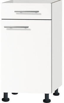 Optifit Unterschrank Bengt 40 cm KFBE U406-8E+ Weiß