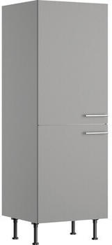 Optifit Kühlumbauschrank für 88er Einbaukühlschrank Mats825 60 x 58,4 x 176,6 cm Front basaltgrau matt Korpus grau