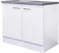 Flex-Well Sp&uuml;lenschrank "Kopenhagen" (B/H/T) 100 x 86 x 60 cm, inkl. Einbausp&uuml;le