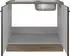 Flex-Well Spülenschrank inkl Spüle Capri 100 x 60 x 85 cm Front schwarz matt Korpus wildeiche