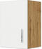 Held Möbel Hängeschrank Sorrento BxTxH 40 x 34 x 57 cm Frontfarbe weiß matt Korpusfarbe eiche hell