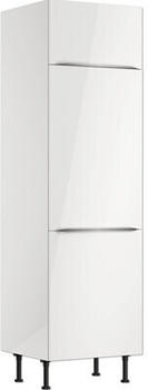 Optifit Kühlumbauschrank für 88er Einbaukühlschrank Arvid986 BxTxH 60 x 58,4 x 211,8 cm Front weiß lackiert Korpus weiß