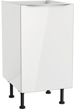Optifit Spülenschrank Arvid986 BxTxH 45 x 58,4 x 87 cm Front weiß lackiert Korpus weiß
