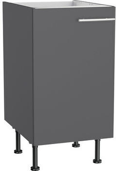 Optifit Spülenschrank Ingvar420 BxTxH 45 x 58,4 x 87 cm Front anthrazit matt