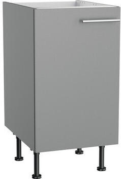 Optifit Spülenschrank Mats825 BxTxH 45 x 58,4 x 87 cm Front basaltgrau matt Korpus grau