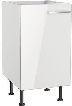 Optifit Spülenschrank Rurik986 BxTxH 45 x 58,4 x 87 cm Front weiß lackiert Korpus weiß