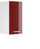 VICCO Hängeschrank R-Line 30 cm Weiß/Bordeaux-Rot Hochglanz modern